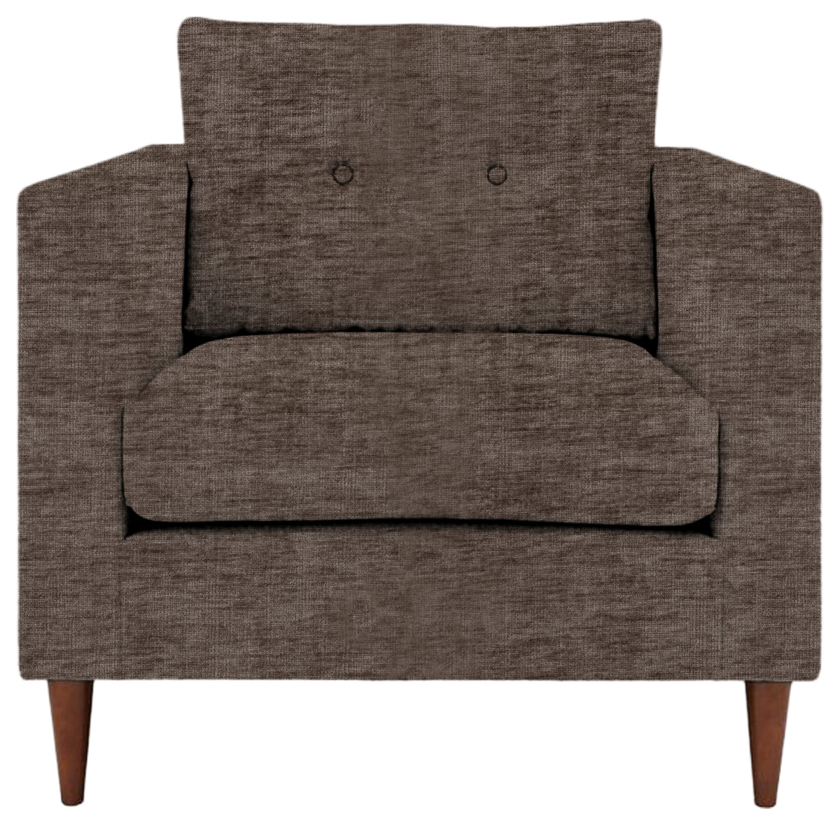 Gallery Direct Whitwell Armchair in Celine Shadow upholstery, product view