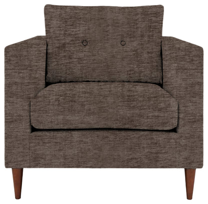 Gallery Direct Whitwell Armchair in Celine Shadow upholstery, product view