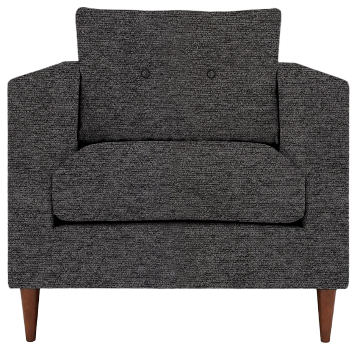 Gallery Direct Whitwell Armchair in Mikah Ashen upholstery, product view