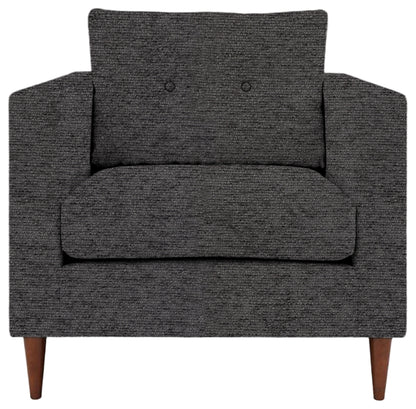 Gallery Direct Whitwell Armchair in Mikah Ashen upholstery, product view
