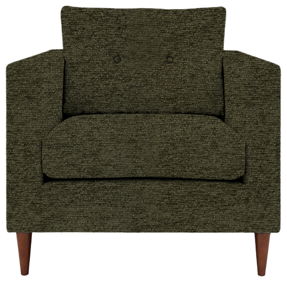 Gallery Direct Whitwell Armchair in Mikah Basil upholstery, product view