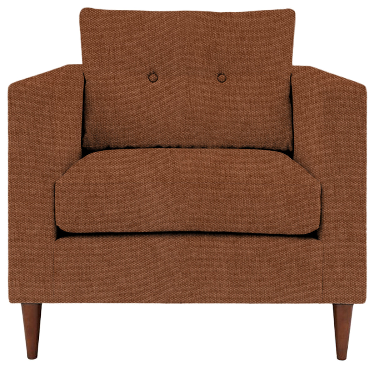 Gallery Direct Whitwell Armchair in Verona Apricot upholstery, product view