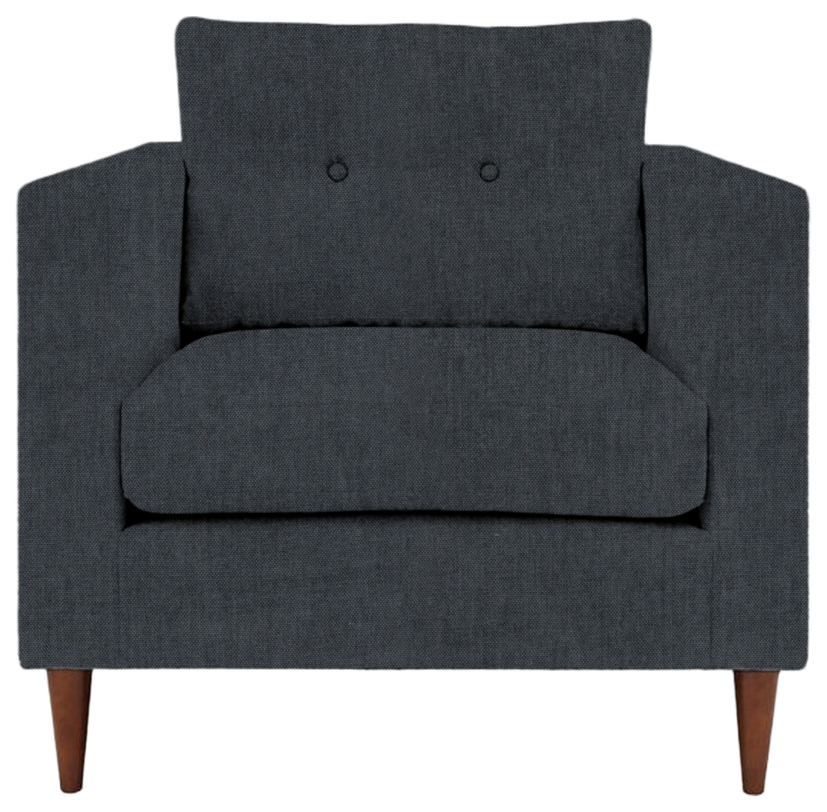 Gallery Direct Whitwell Armchair in Verona Azure upholstery, product view