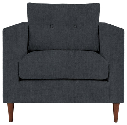 Gallery Direct Whitwell Armchair in Verona Azure upholstery, product view