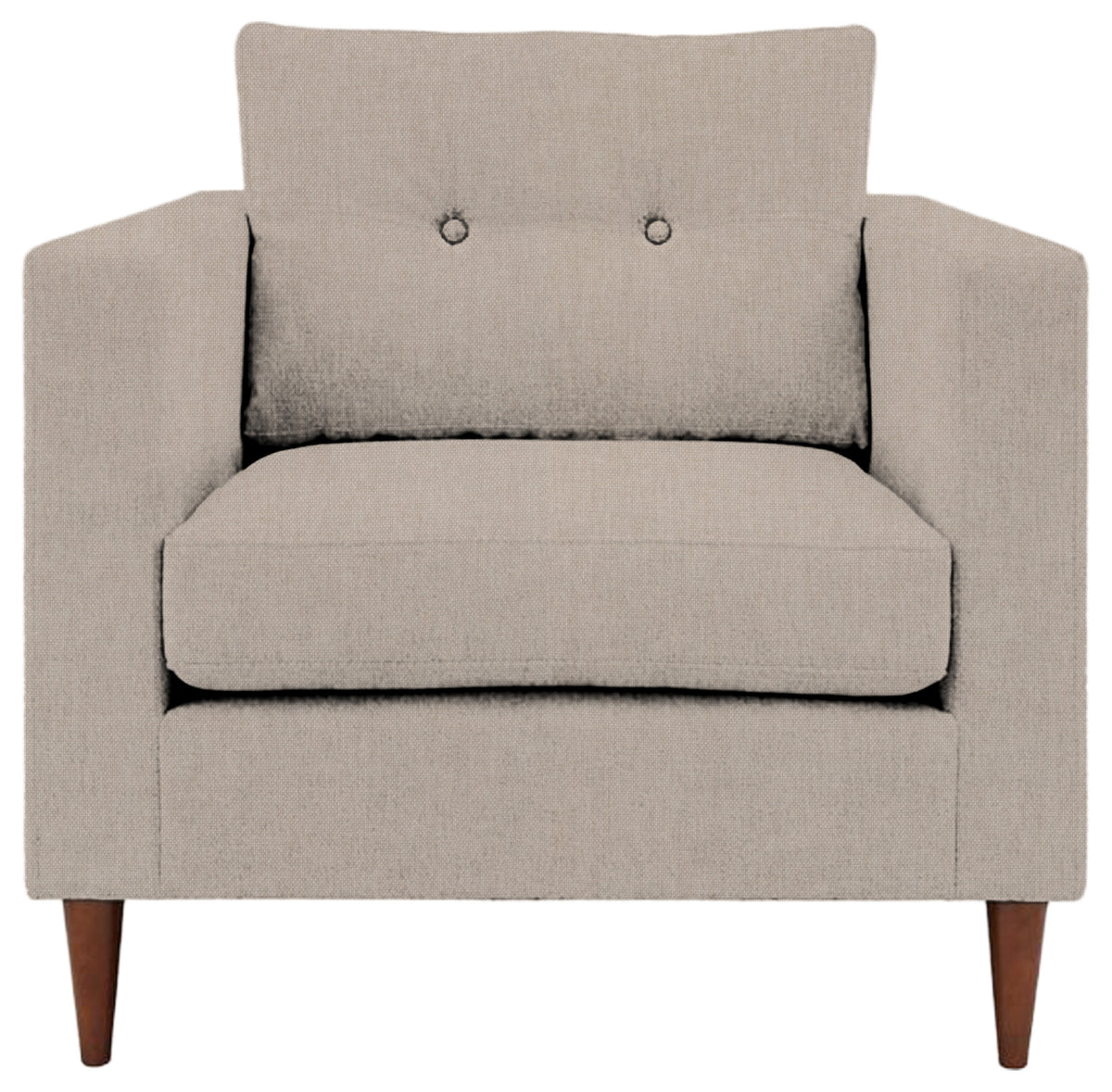 Gallery Direct Whitwell Armchair in Verona Ghost upholstery, product view