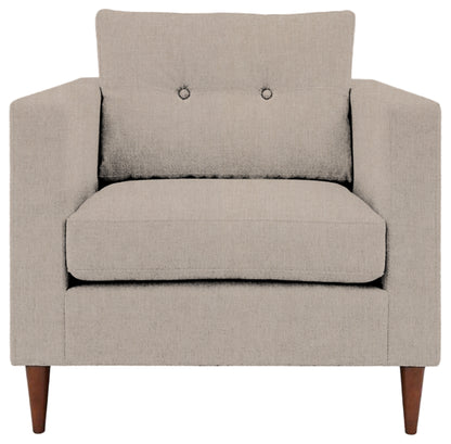 Gallery Direct Whitwell Armchair in Verona Ghost upholstery, product view