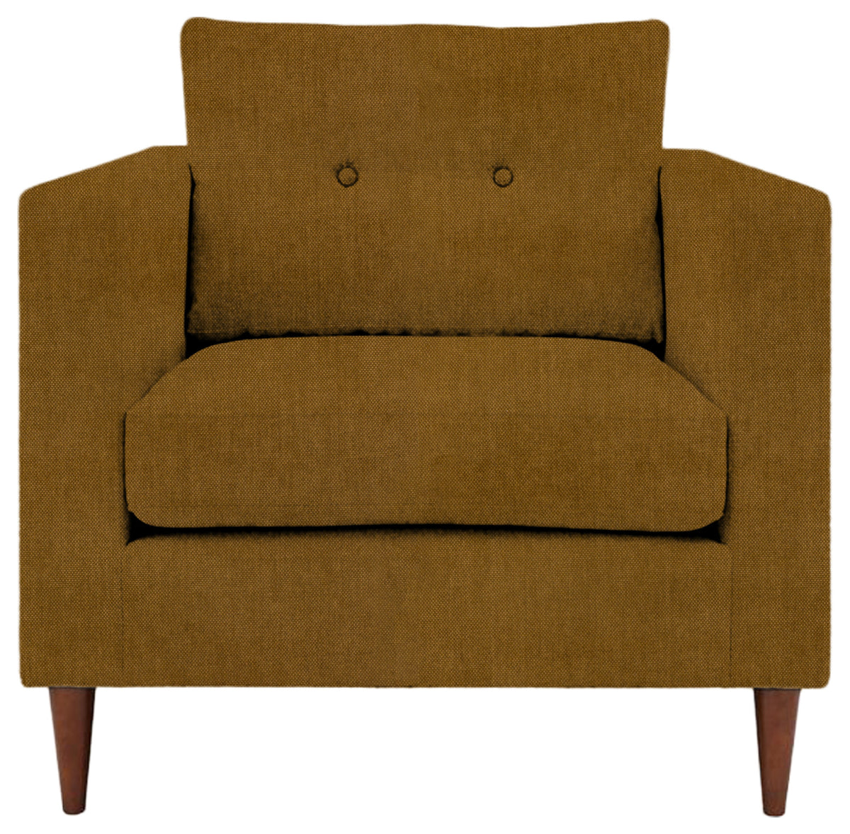Gallery Direct Whitwell Armchair in Verona Golden upholstery, product view