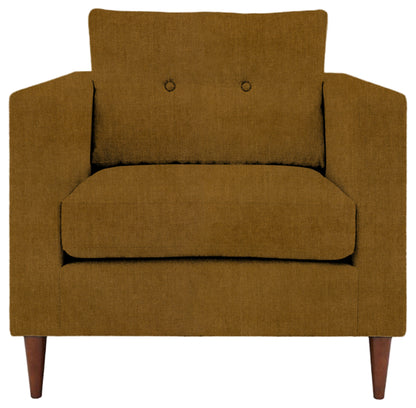 Gallery Direct Whitwell Armchair in Verona Golden upholstery, product view