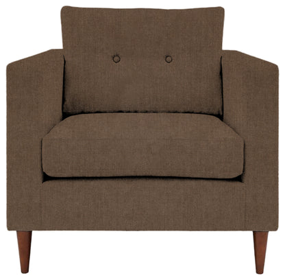 Gallery Direct Whitwell Armchair in Verona Sepia upholstery, product view