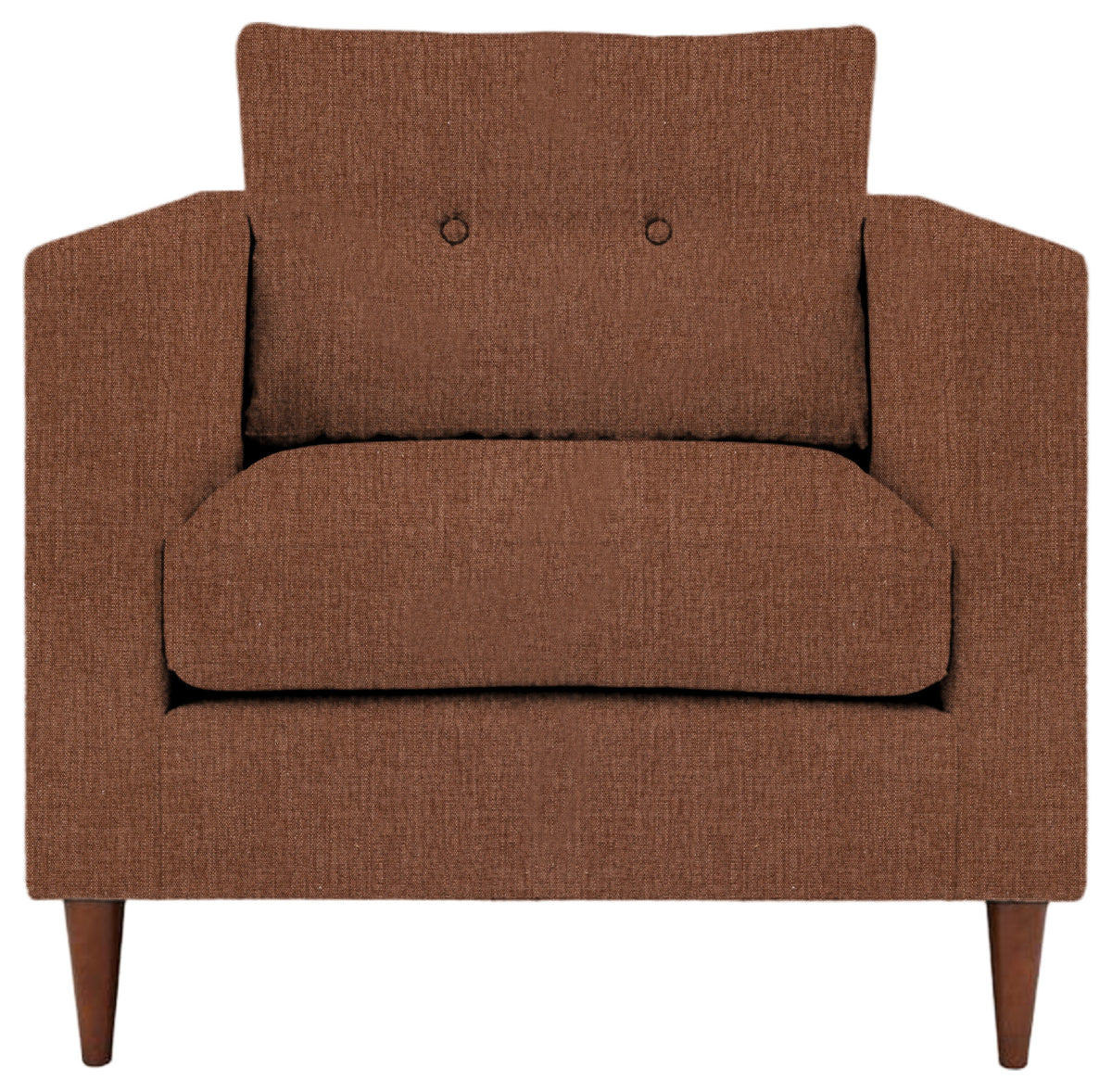 Gallery Direct Whitwell Armchair in Willow Henna upholstery, product view
