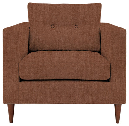 Gallery Direct Whitwell Armchair in Willow Henna upholstery, product view