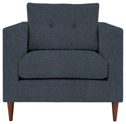 Gallery Direct Whitwell Armchair in Willow Waves upholstery, product view