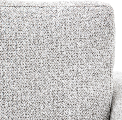 Gallery Direct Whitwell Armchair upholstered in a Light Grey fabric 