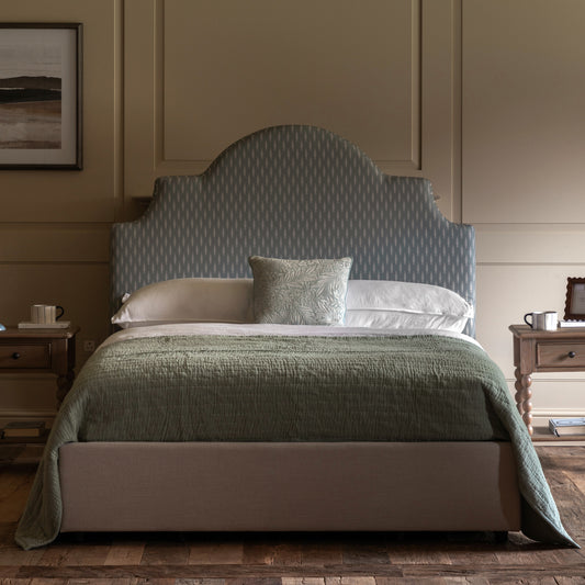 Gallery Direct Wilton Ottoman Super King Size styled in a bedroom