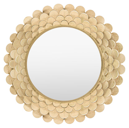 Gallery Direct Windsor Round Mirror, complete product view