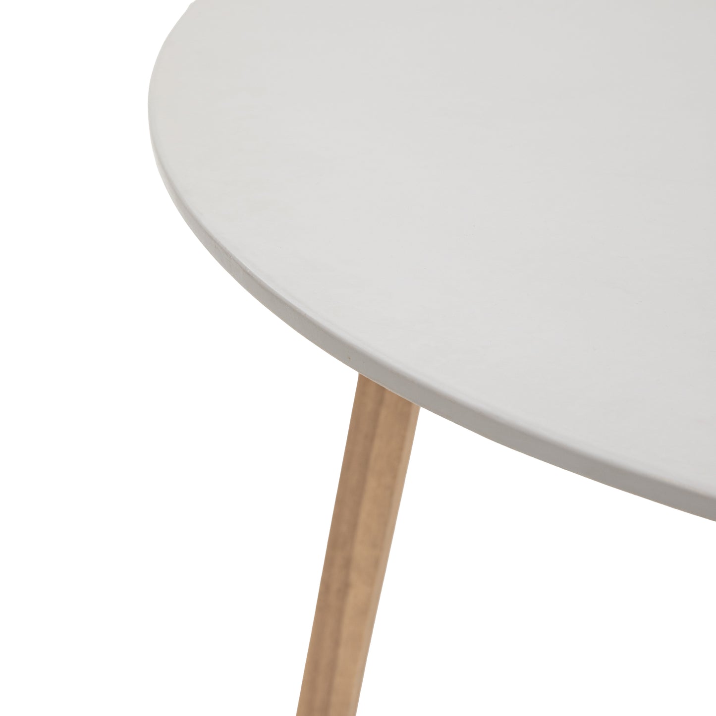 Gallery Garden Avena 4 Seater Round Dining Set features a round glass topped table with wooden legs