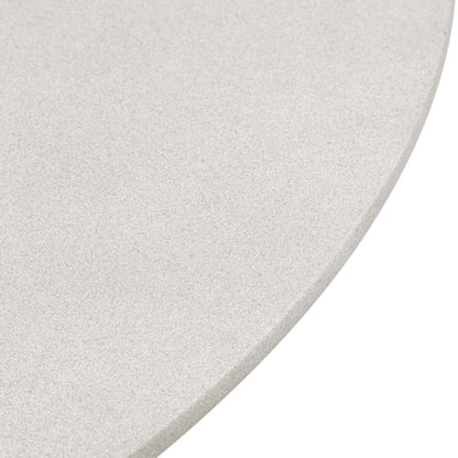 Gallery Garden Hvar Round Dining Table is constructed from GRC with a concrete-effect finish