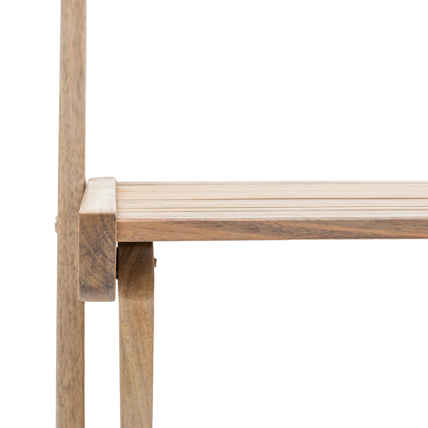Gallery Garden Lindos Folding Dining Set in Natural acacia wood with table and 4 chairs