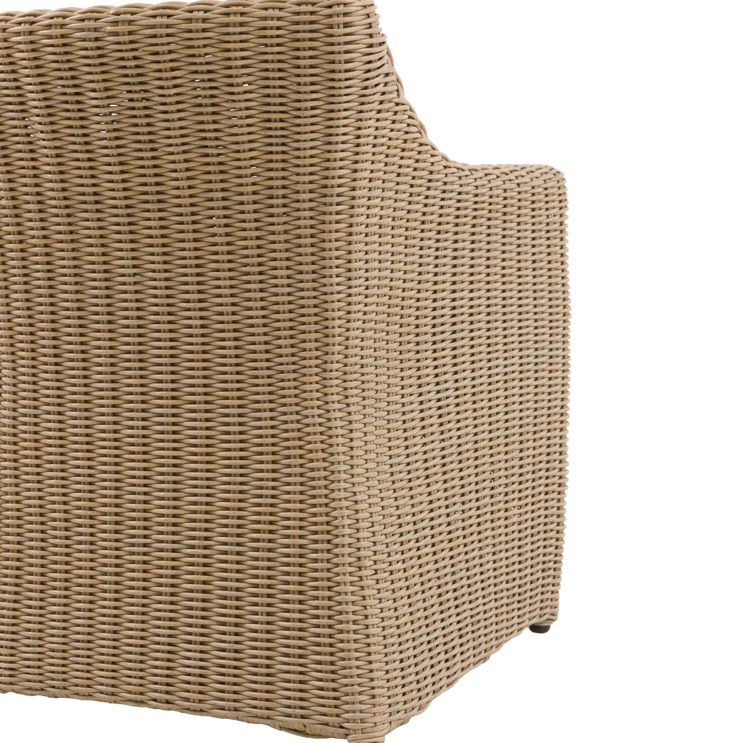 Gallery Garden Pair of Chatsworth Dining Chairs crafted from a woven plastic wicker for durability