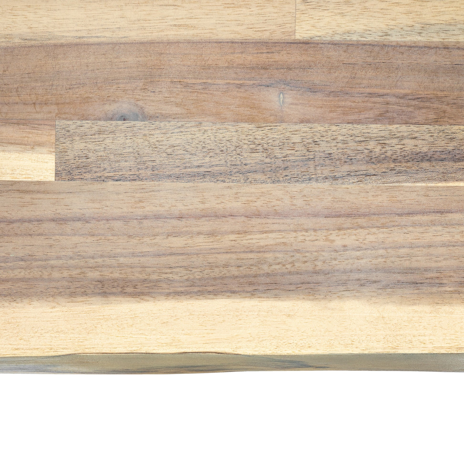Gallery Garden Ponza Rectangular Dining Table features a warm and natural finished acacia wood table top that can accommodate up to 6 people