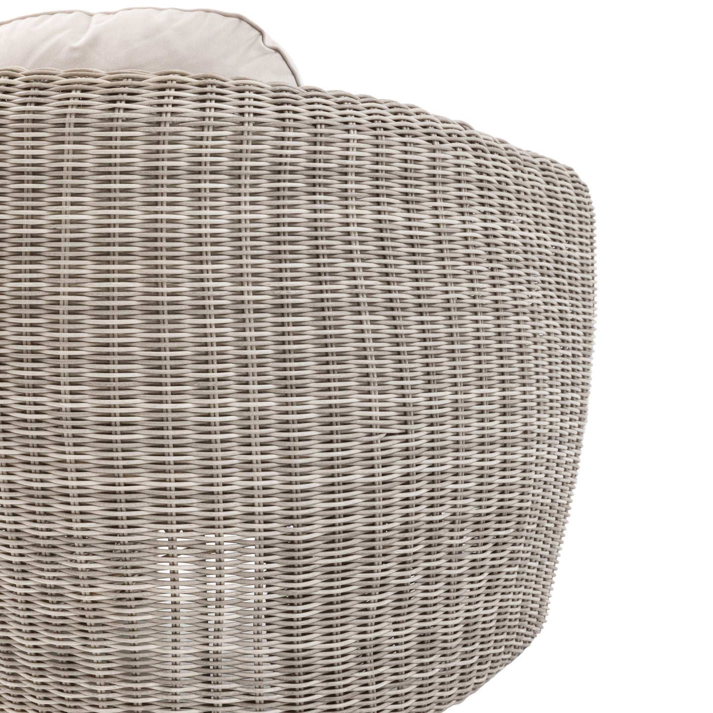 Gallery Garden Positano Armchair is made from hardwearing woven plastic wicker and features a curved design