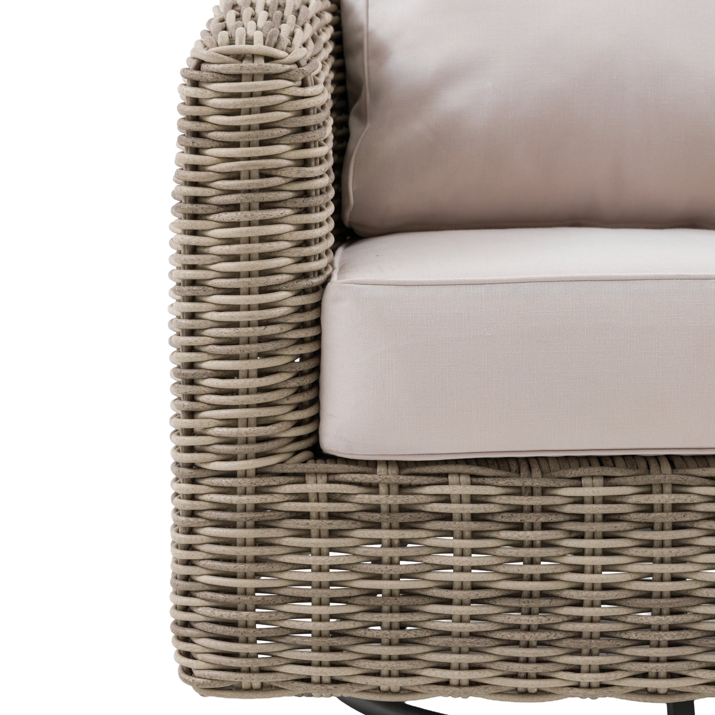 Gallery Garden Ragusa 360 Degree Swivel Chair made from poly rattan with deep filled seat and back cushions