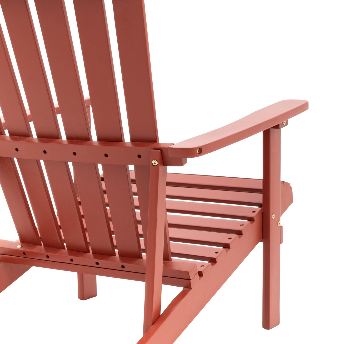 Gallery Garden Siena Lounge Chair in Rust colour with a slatted seat and backrest