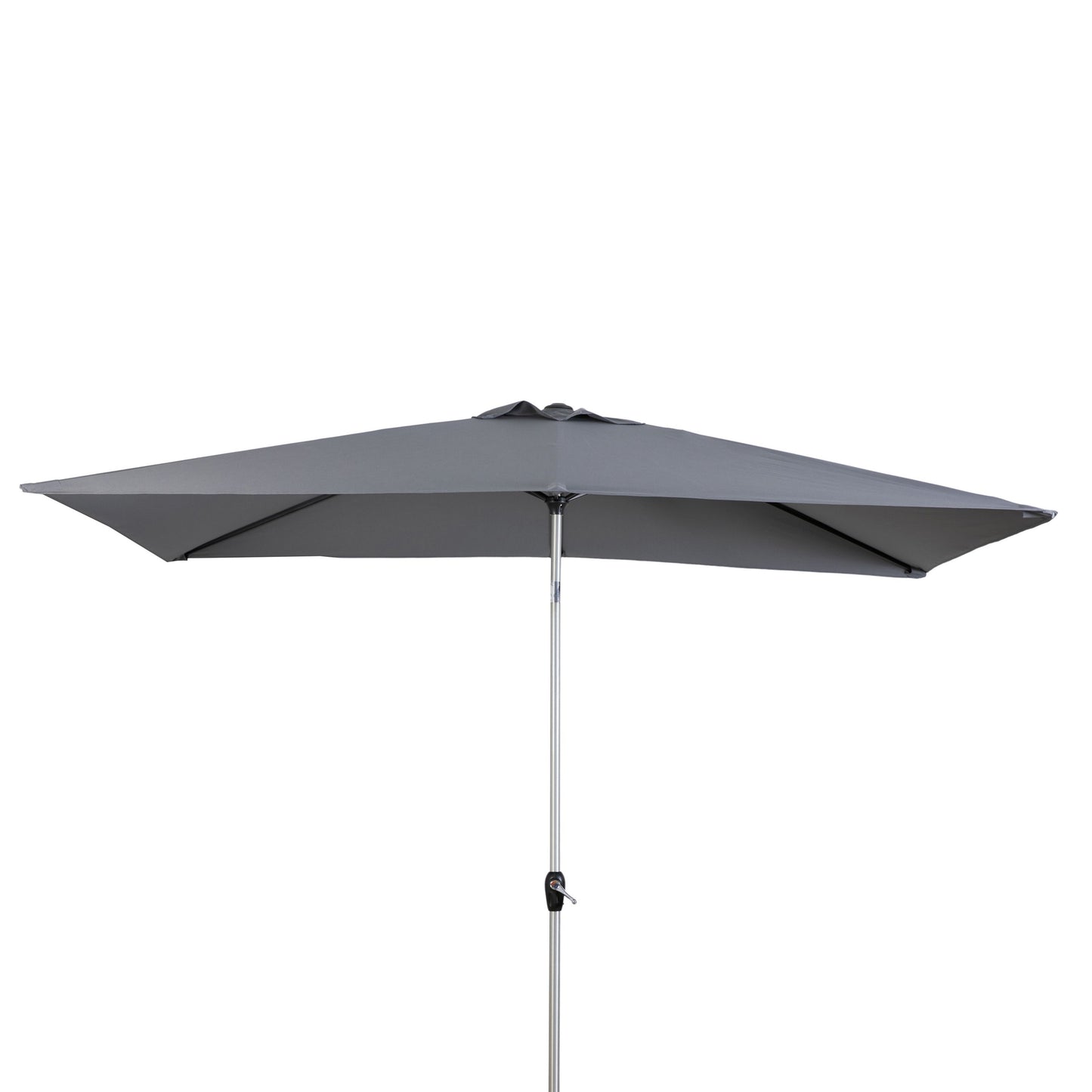 Gallery Garden Vazzano 2x3m Parasol in Grey fabric with an aluminium frame