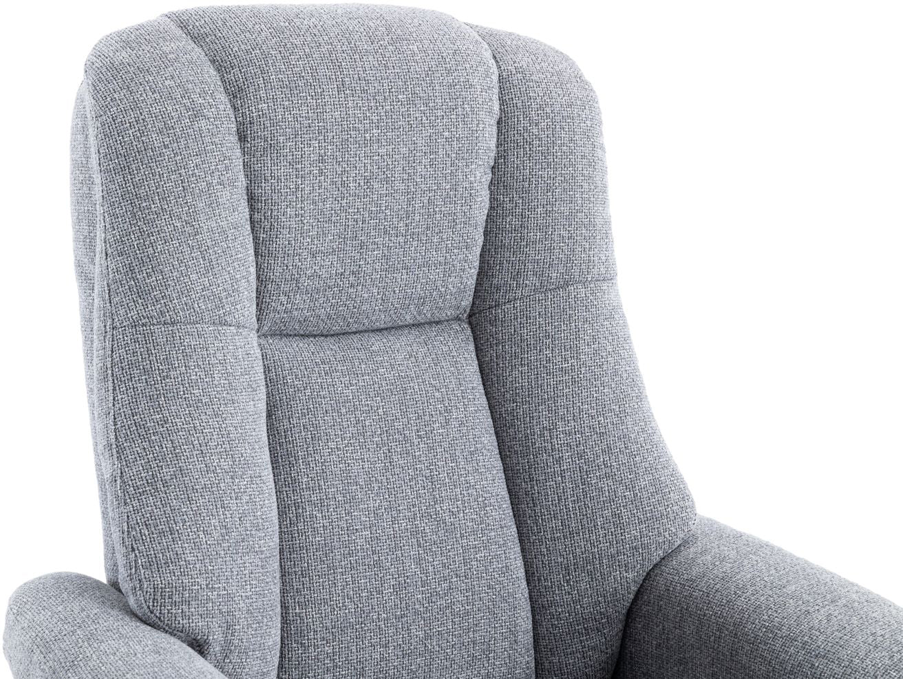 Global Furniture Alliance Denver Chair in Chacha Dove padded upholstery