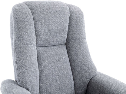 Global Furniture Alliance Denver Chair in Chacha Dove padded upholstery