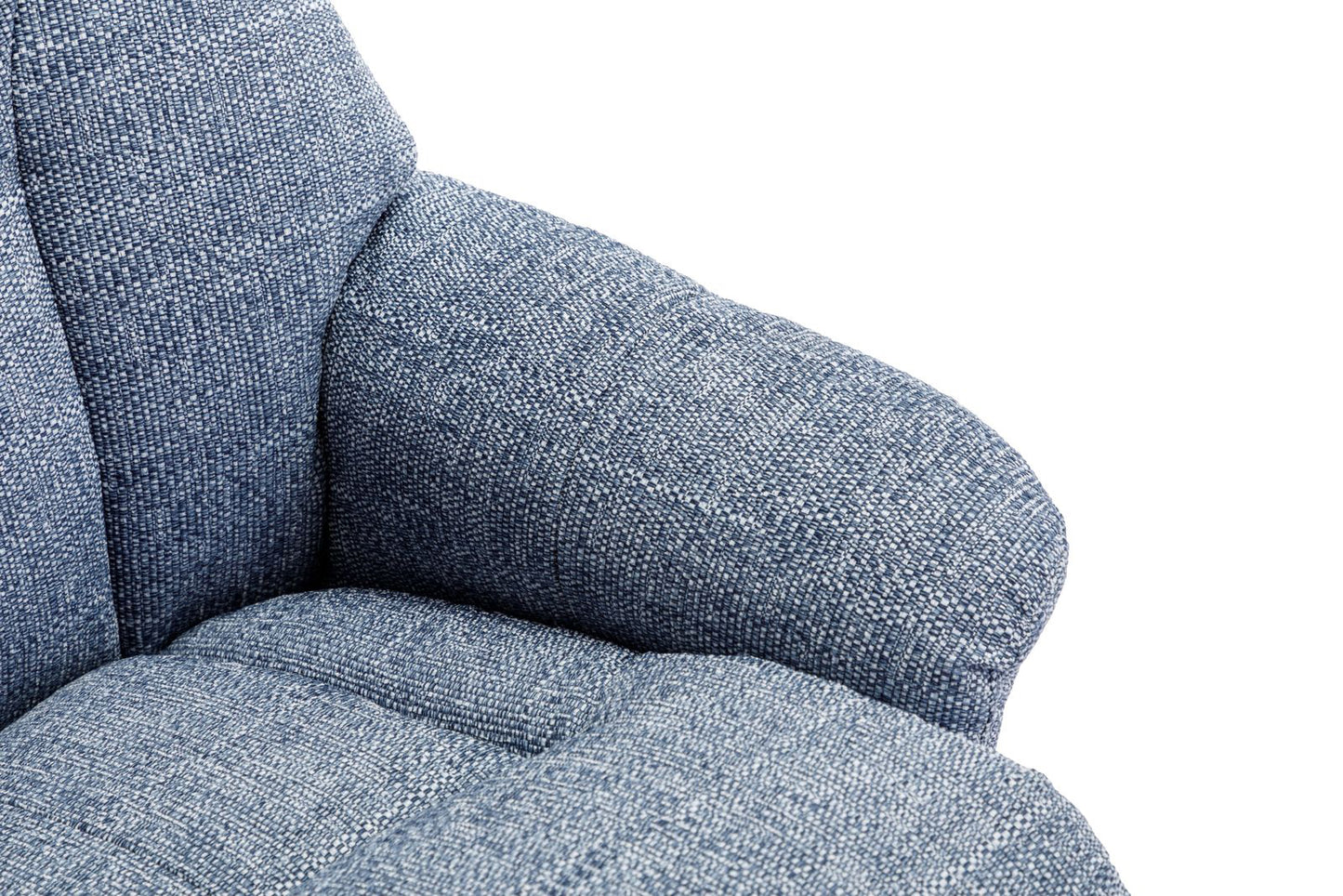 Global Furniture Alliance Dubai Chair in Lisbon Marine soft touch cushioned fabric