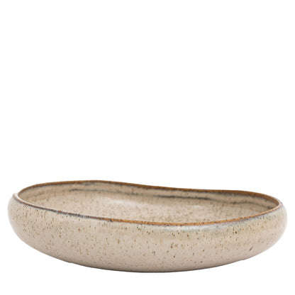 Gallery Direct Speckle Glaze Pasta Bowl Oatmeal (4pk) - image 2