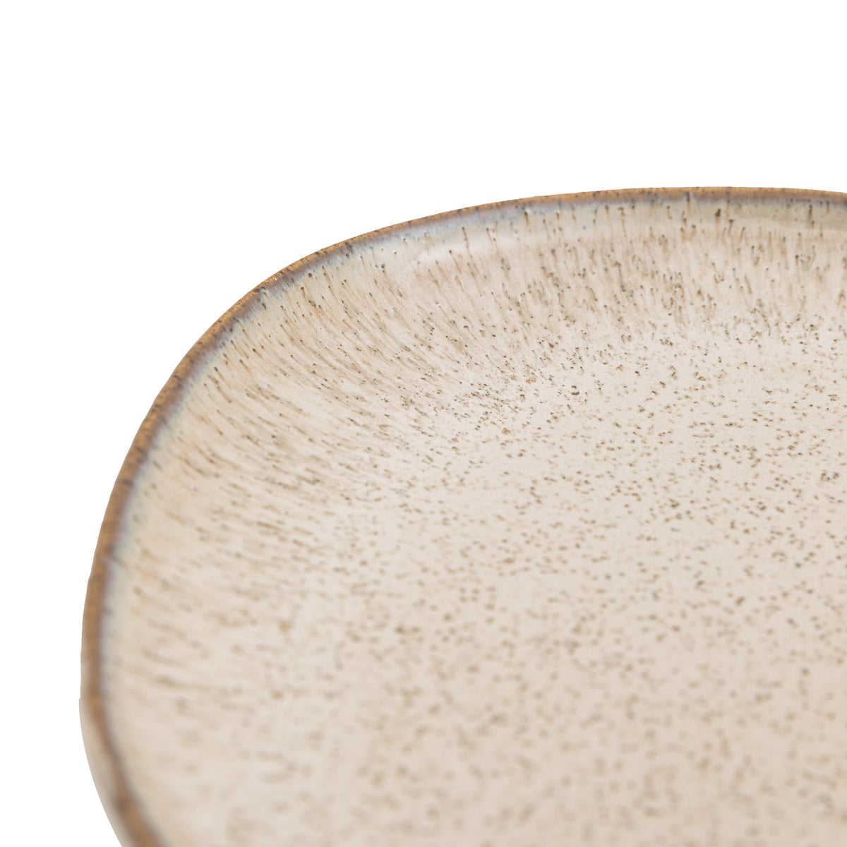 Gallery Direct Speckle Glaze Side Plate Oatmeal (4pk) - image 6