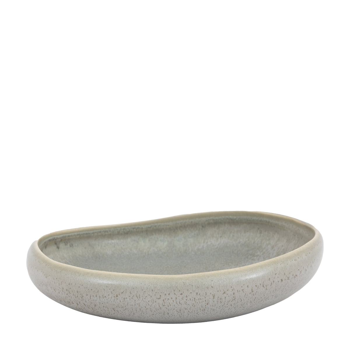Gallery Direct Pebble Glaze Pasta Bowl Dove Grey (4pk) - image 2