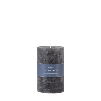 Gallery Direct Pillar Candle Rustic Slate - image 2