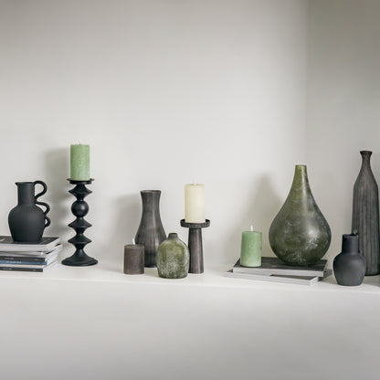 Gallery Direct Enya Candlestick Small Antique Grey - image 3