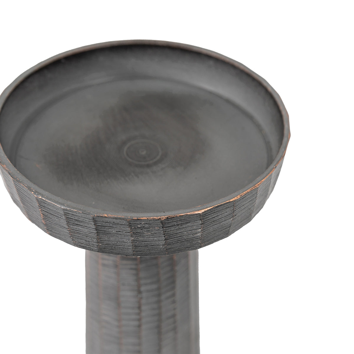 Gallery Direct Enya Candlestick Small Antique Grey - image 5