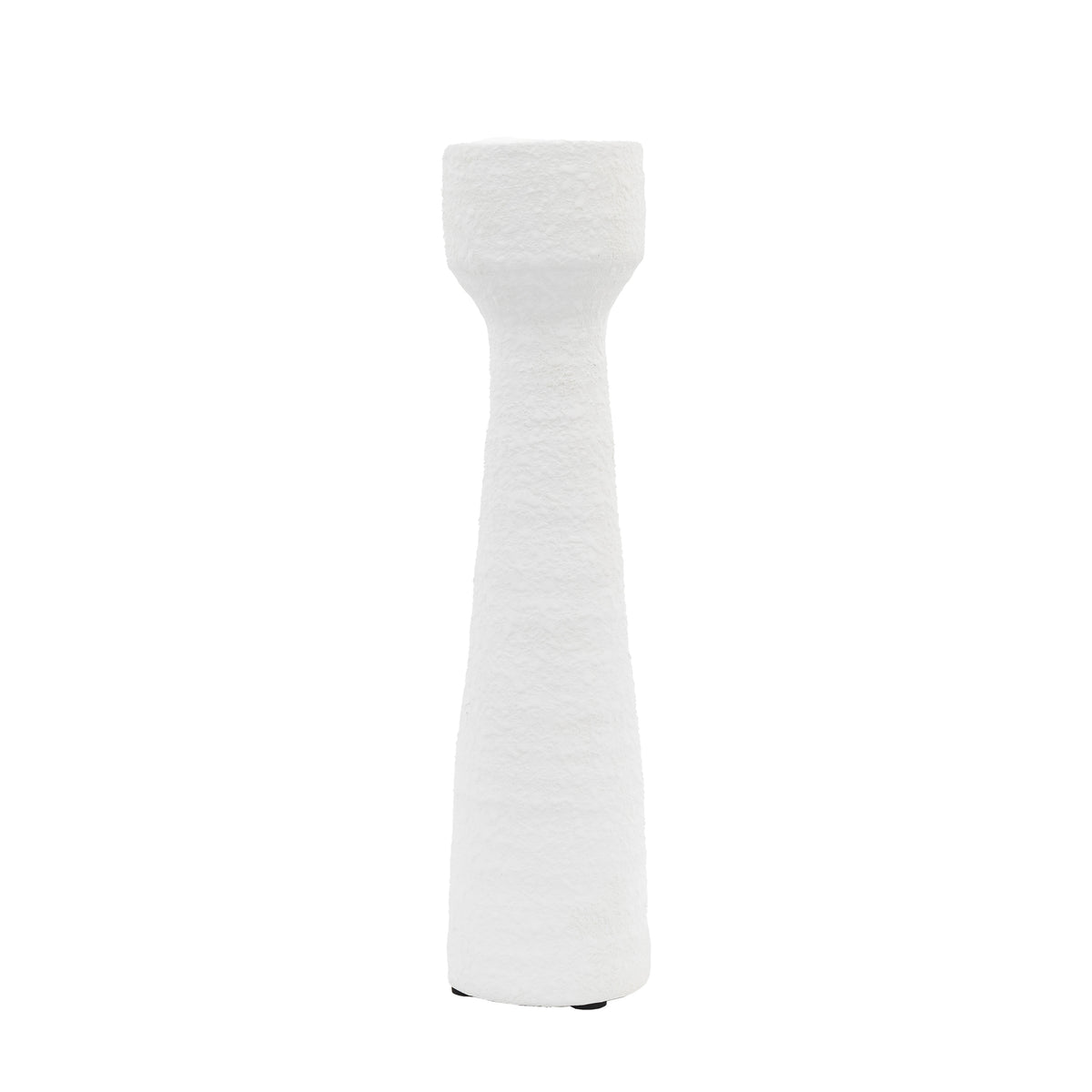 Gallery Direct Luna Candlestick Small White (S/2) - image 2