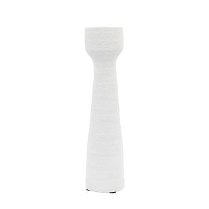 Gallery Direct Luna Candlestick Small White (S/2) - image 2