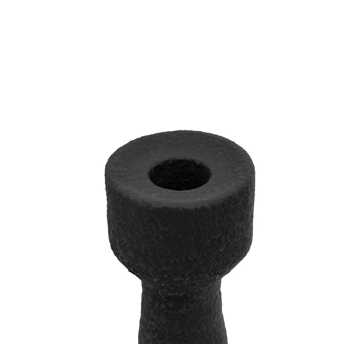 Gallery Direct Luna Candlestick Small Black (S/2) - image 4