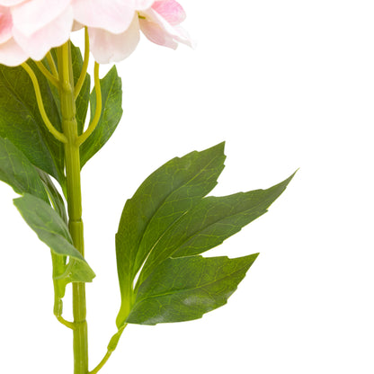Gallery Direct Vintage Hollyhock Floral Stem Tall Pink (12pk) - image 7