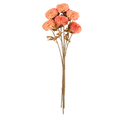 Gallery Direct Faux Stem Dahlia Orange (6pk) - image 2