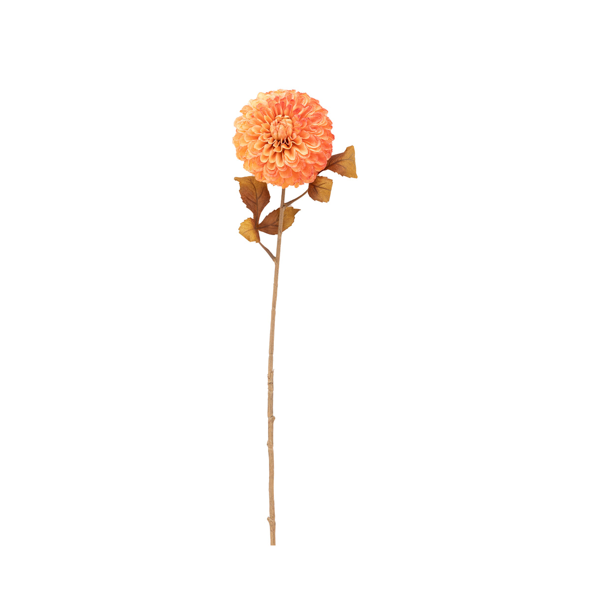 Gallery Direct Faux Stem Dahlia Orange (6pk) - image 5