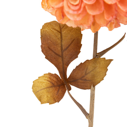 Gallery Direct Faux Stem Dahlia Orange (6pk) - image 7
