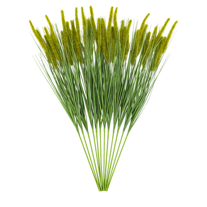 Gallery Direct Faux Grass with Seed Heads Green (12pk) - image 2