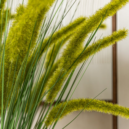 Gallery Direct Faux Grass with Seed Heads Green (12pk) - image 4