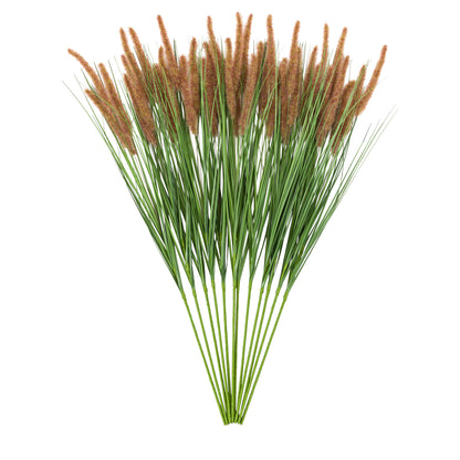 Gallery Direct Faux Grass with Seed Heads Natural (12pk) - image 2