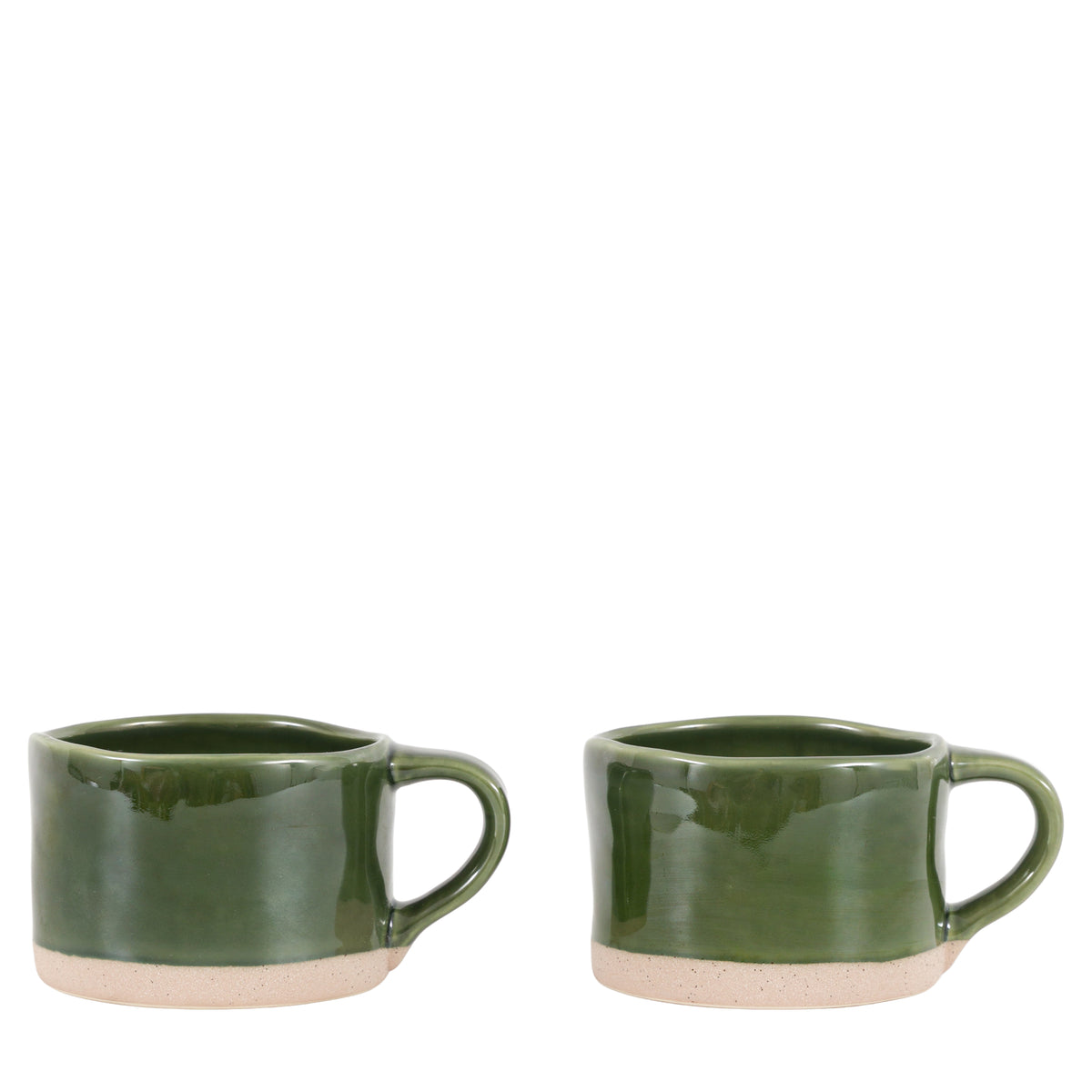 Gallery Direct Rustic Mug Green (4pk) - image 2