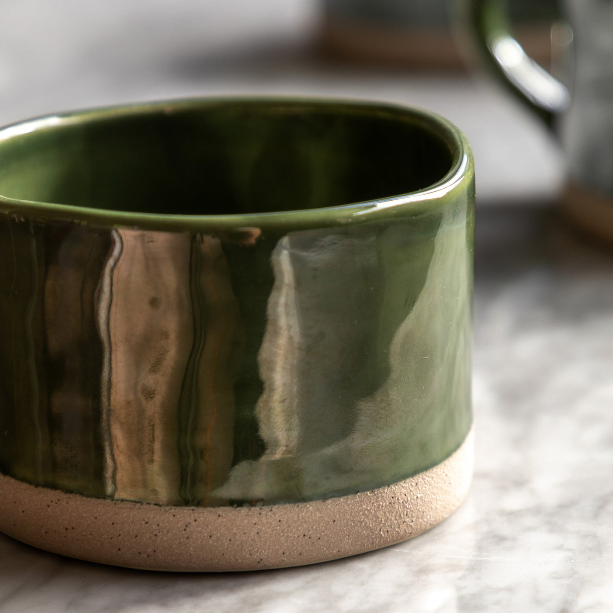 Gallery Direct Rustic Mug Green (4pk) - image 4