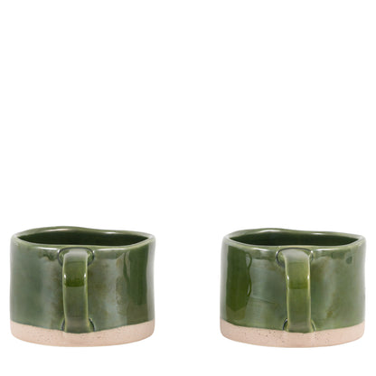 Gallery Direct Rustic Mug Green (4pk) - image 7